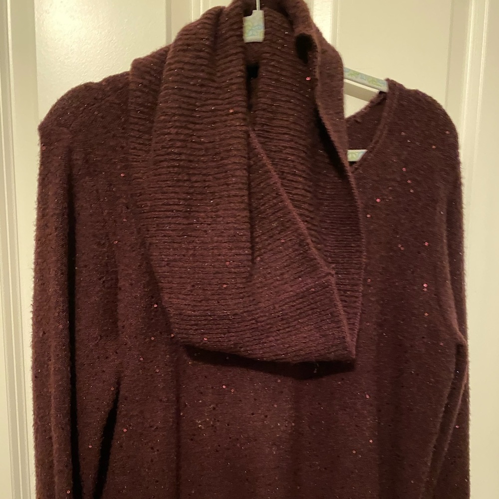 Apt 9 sweater with scarf